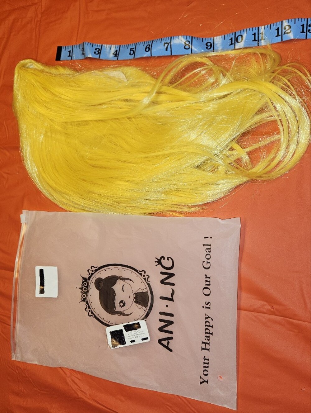 Cosplay Heat Resistant Yellow Short Synthetic Wig by Ani Lng My Hero Academia - Picture 7 of 7